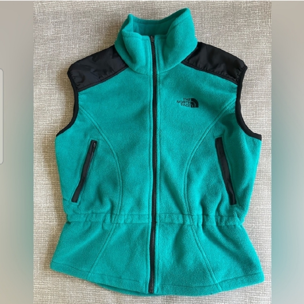EUC The North Face Teal vest M